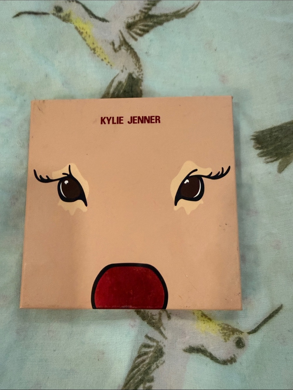 Kylie Cosmetics Eyeshadow Palette - Beige, Brown, Red Accents